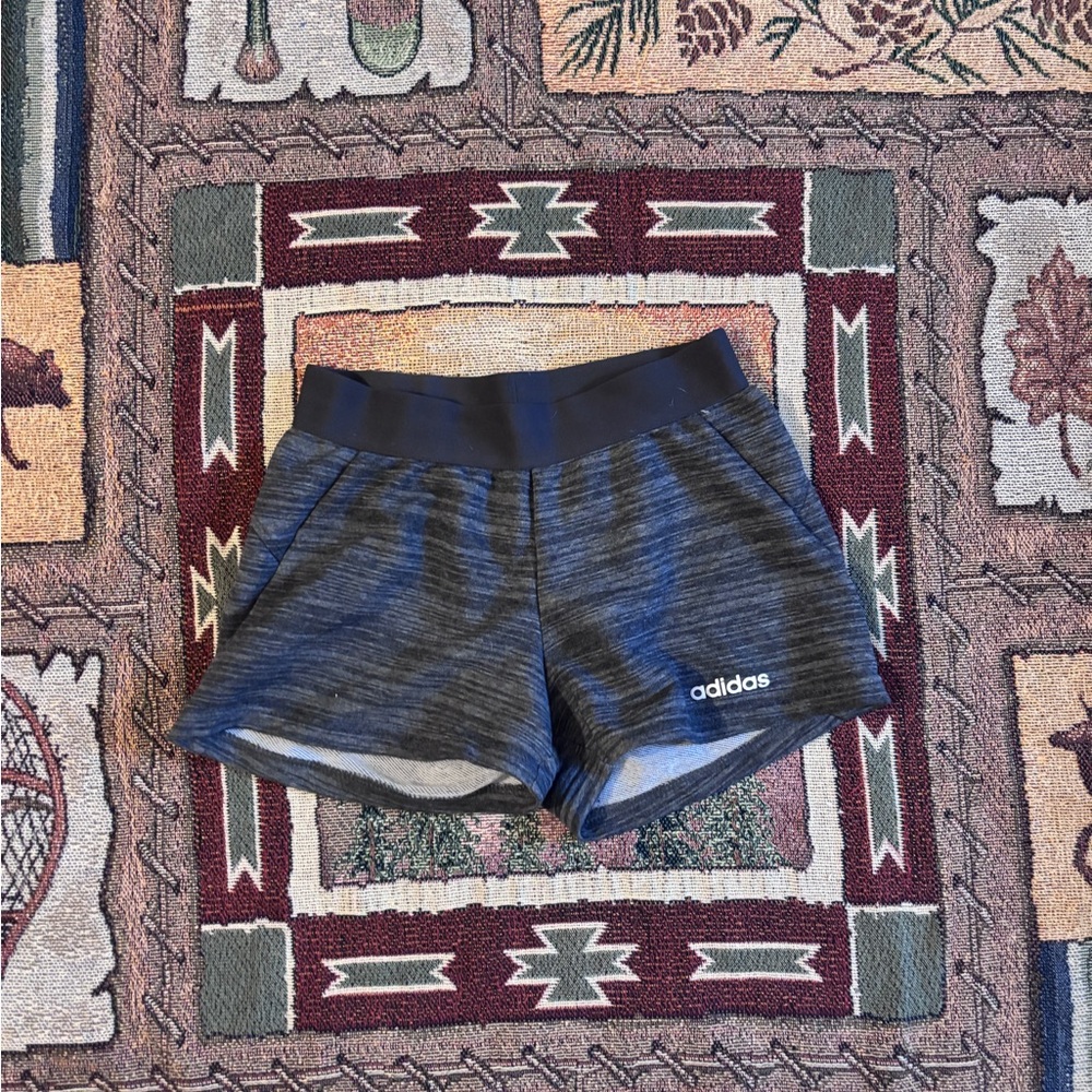 Adidas Women's Gray Athletic Shorts